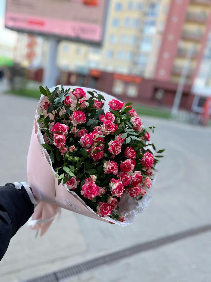 MendThreadWander workshop space where corporate flower arrangements are designed and prepared for business delivery